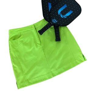 EP Pro Golf Skort - Neon Green Size 10